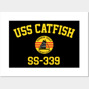 USS Catfish SS-339 Posters and Art